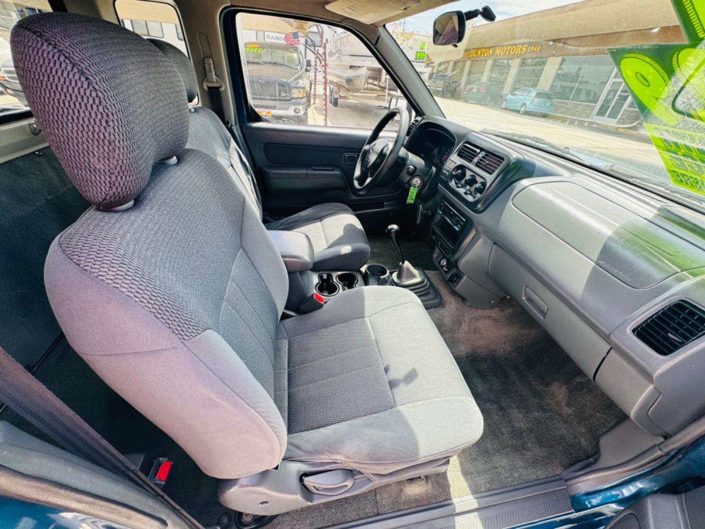 2001 Blue Nissan Frontier (1N6DD26S41C) , located at 2190 Hwy 95, Bullhead City, AZ, 86442, (928) 704-0060, 0.000000, 0.000000 - 2001 Nissan frontier xe king cab. 4 cylinder. 142k miles. Manual . Ice cold ac. Lots of extras done to truck . New tires new radiator. Fully serviced. New clutch, new brakes, pads. Runs and drives great. Financing available. In house financing .buy here pay here - Photo#11